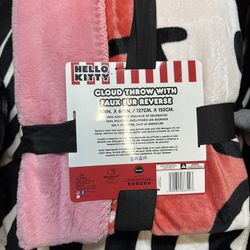 New Hello Kitty Blanket $40