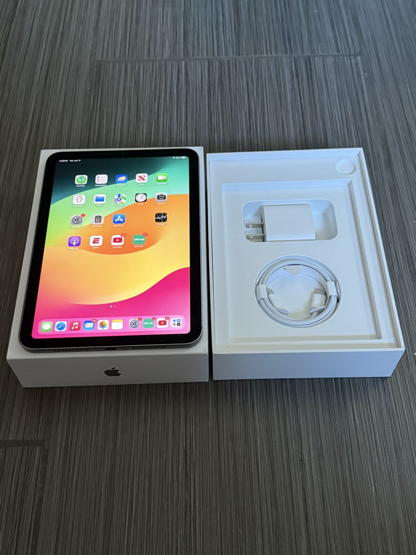 iPad Mini 6th Generation 256 GB WiFi
