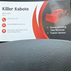 Tractor Service/stump Grinding 