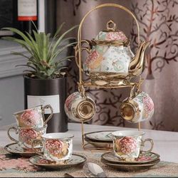 21 piece/set Ceramic Coffee or Tea Cup set 