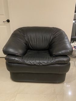 Italian leather sofa