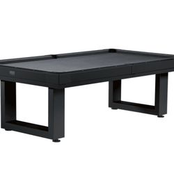 Lanai Outdoor Pool Table (Obsidian Black)