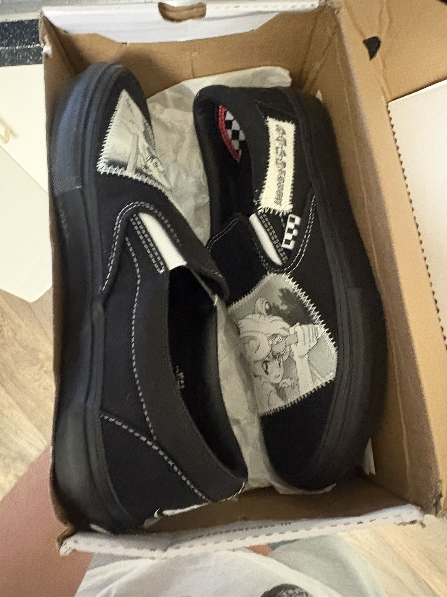 Sailor Moon Skate Slip Ons