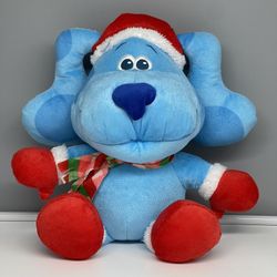 Blue's Clues & You! Santa Hat 15” Plush Christmas Holiday 2021