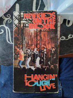 VHS New Kids On The Block.