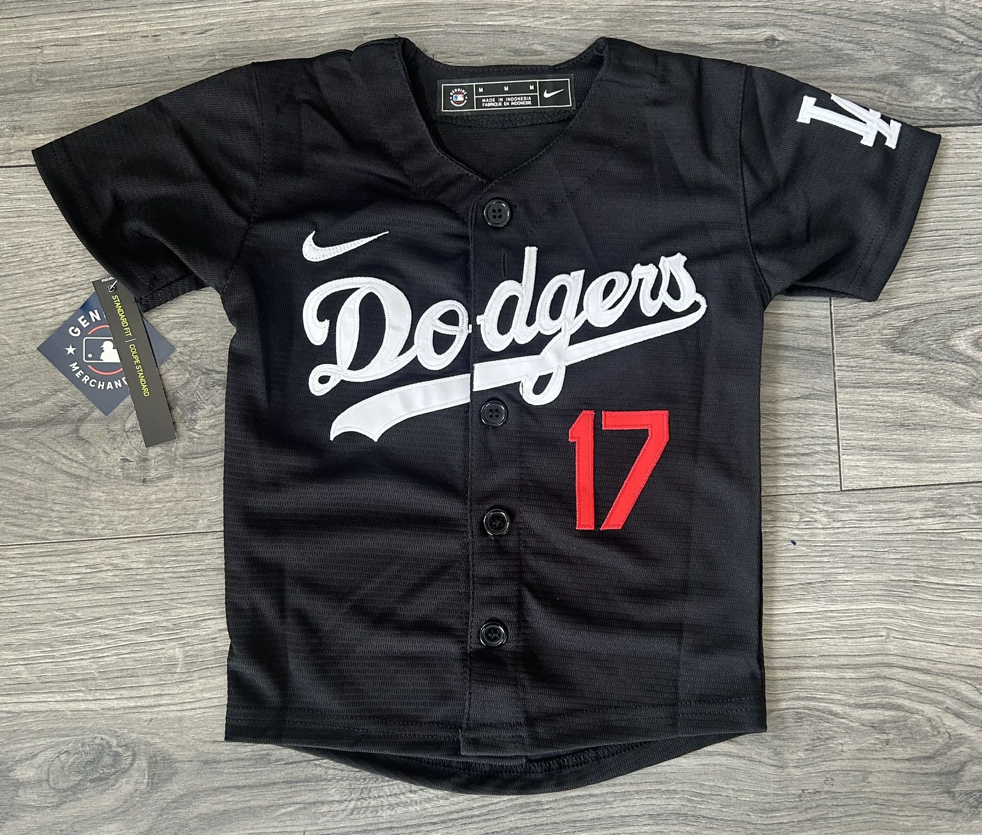 Los Angeles Dodgers BABY/TODDLER Black Ohtani Jersey