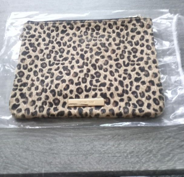 Cheetah Makeup Cosmetic Toiletry Bag Clutch