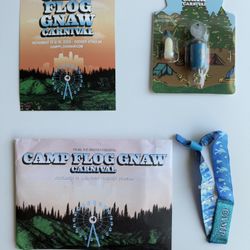 2025 Camp Flog Gnaw Music Festival– 2-Day General Admission Wrist Band + Bird Caller (Brand New) Concert Ticket