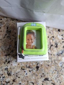 Photo Holder Ornament School Days 