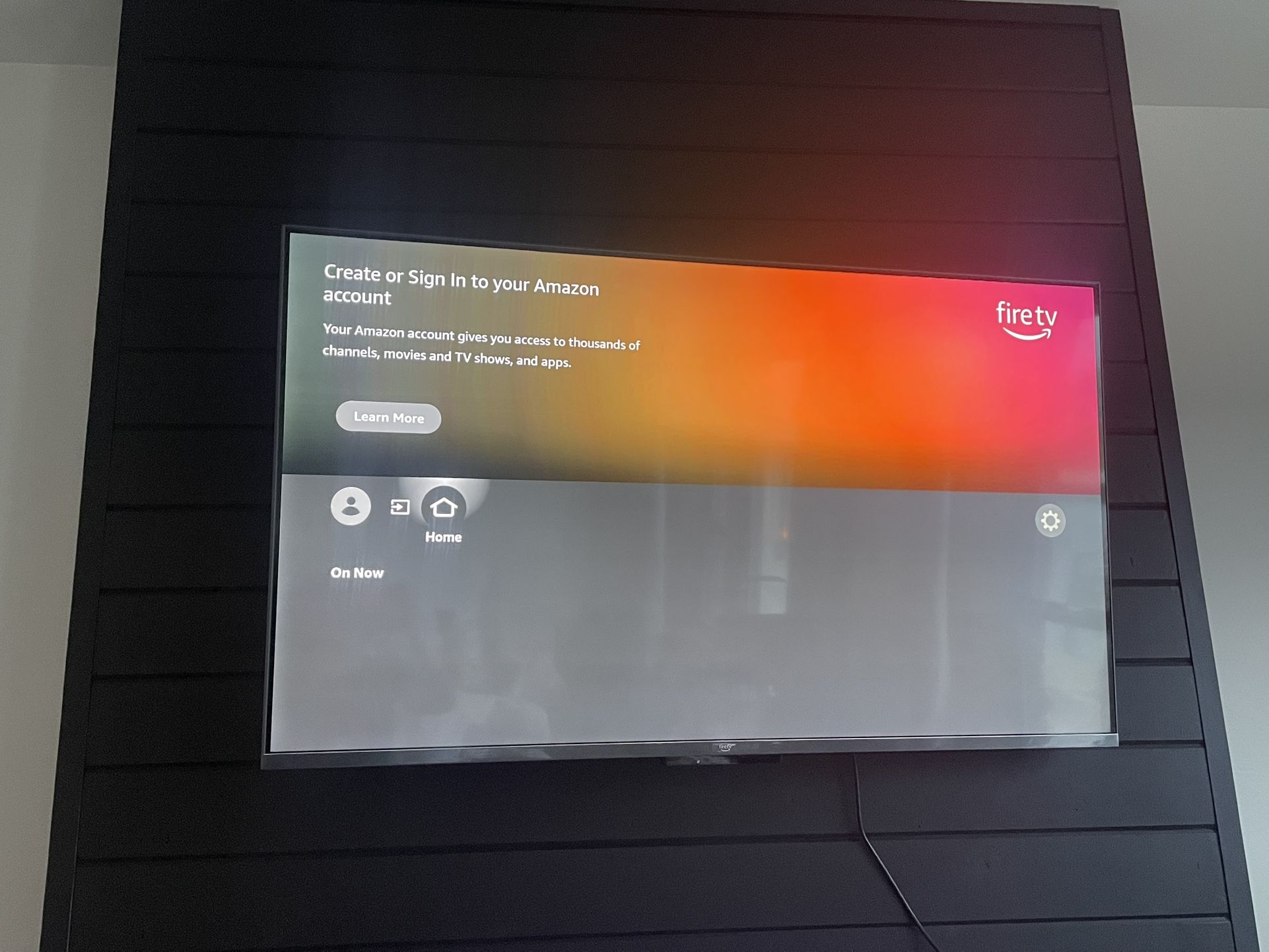 New 55” Omni QLED 4K Fire TV w/ Art Feature