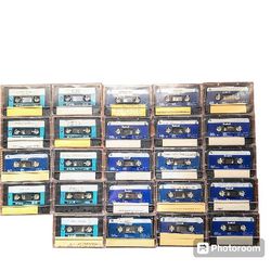 Cassette Tapes Prerecorded Sold As Blanks Lot Of 24