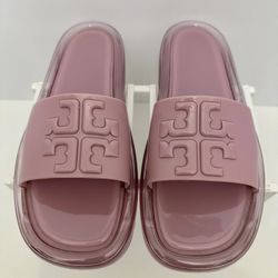 Tory Burch Womens Bubble Jelly Slides Sandals Size 10B
