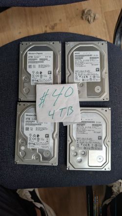 4TB sata hard drive