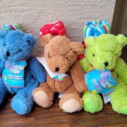 NEW...ADORABLE TEDDY BEAR & BLANKET 