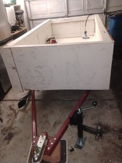 Custom 4x8 Trailer With Detachable Back 