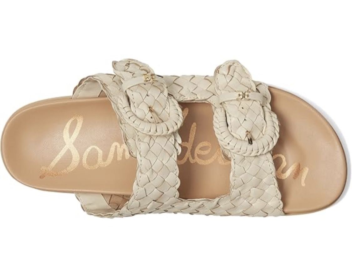 Sam Edelman Women's Tiffanie Slide Sandal, Modern Ivory, size 9