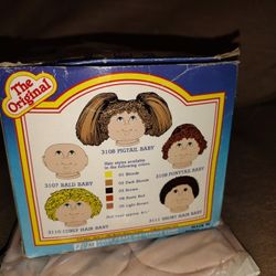 Original Doll Baby Head And Presewn Body. 1984