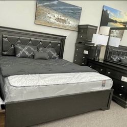 GORGEOUS, STURDY Bedroom Set at an AMAZING PRICE!?