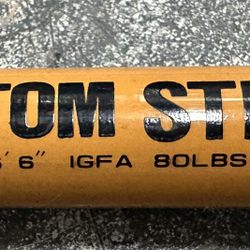 Vintage Master PST800 Custom Striker “Rock Cod Special” Conventional Rod, 80 Lbs, Used, Trolling