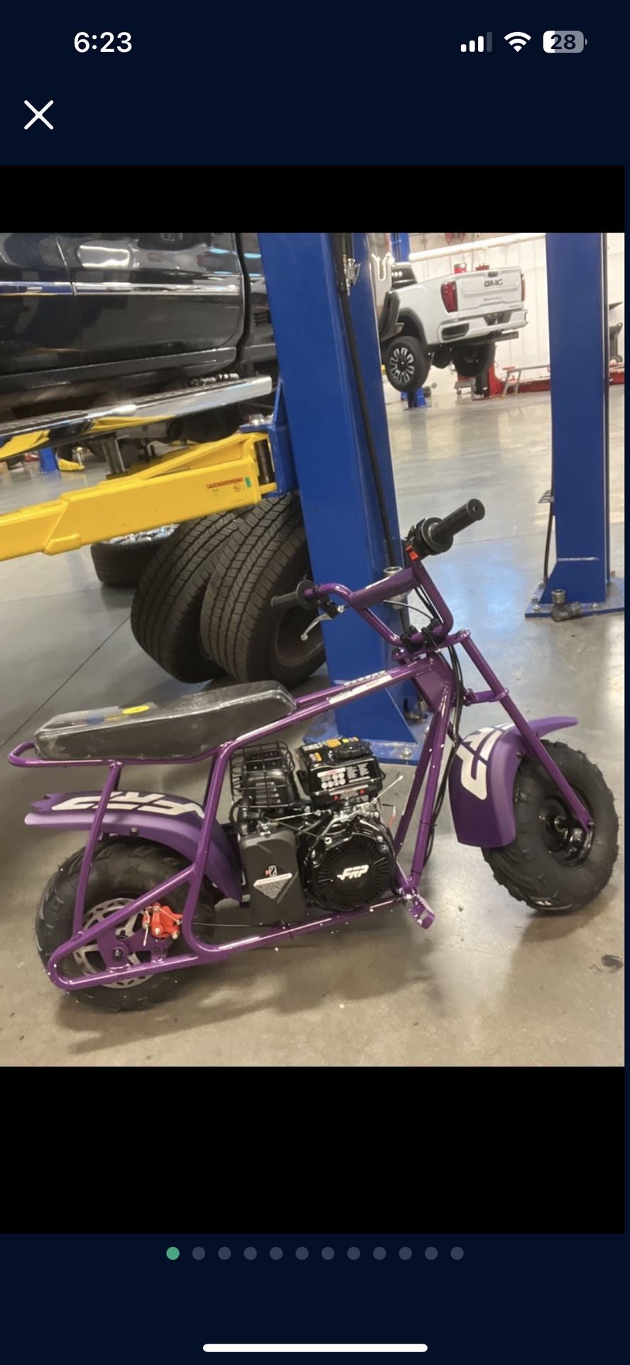 Frp Mini Bike Gb100