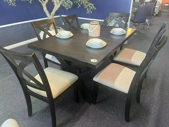 Westen Dining Table and 6 Chairs，$780