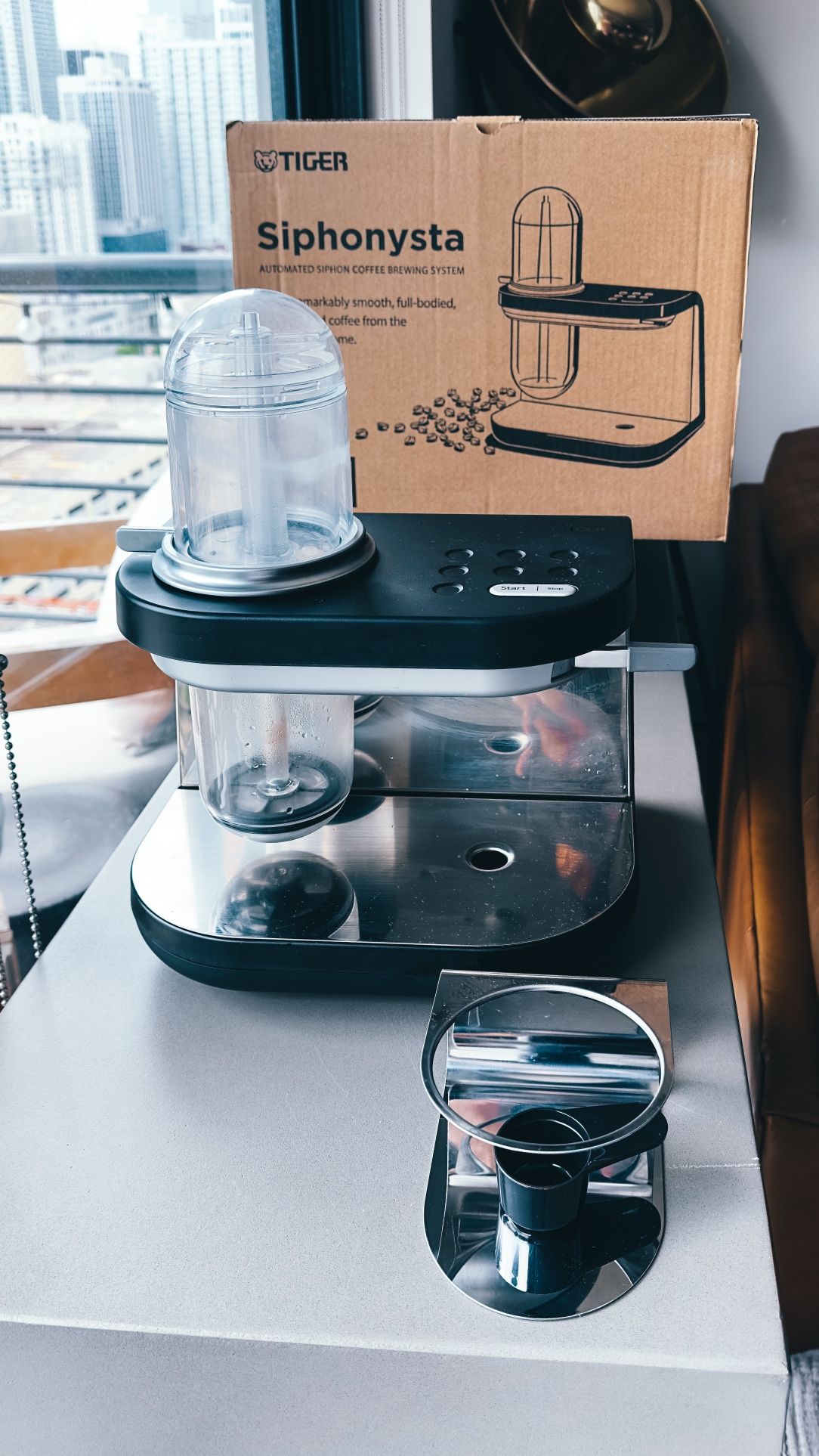 Tiger Siphonysta Automated Siphon Brewing Coffee Maker