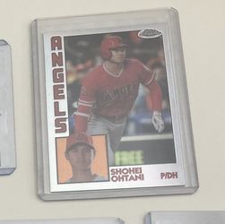 2019 Topps Chrome Shohei Ohtani 1984 Refractor 84TC-25