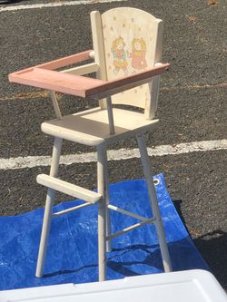 Vintage Cabbage Patch High Chair (good condition)