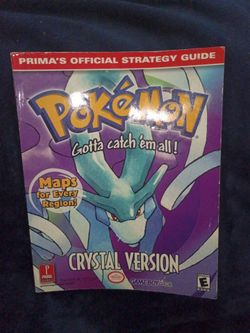 Pokemon vintage guide book