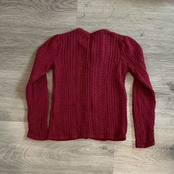 Janie and Jack  Brand / Eyelet Bow Cardigan Size 4 