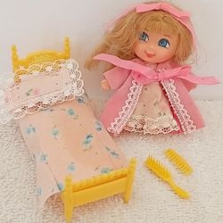 Vtg  60s Mattel BEDDY BYE BIDDLE LIDDLE KIDDLE SEARS EXCLUSIVE ROBE $75