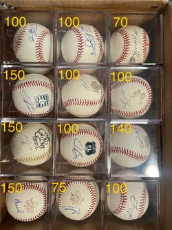 Astros Signed Baseballs C10