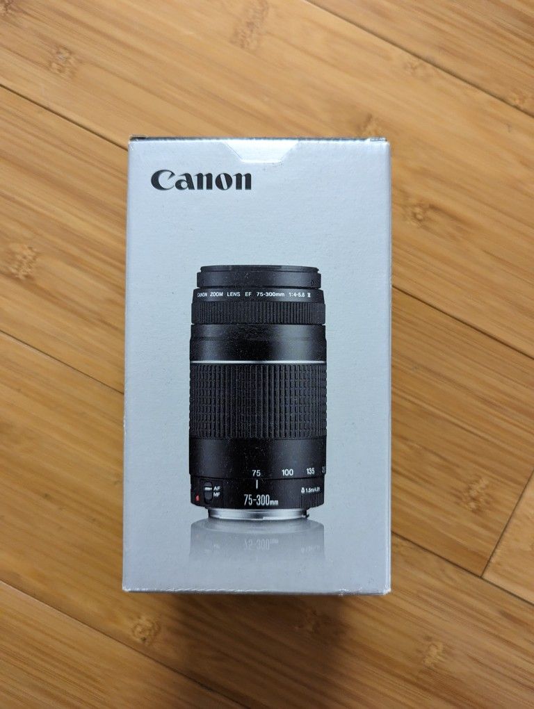 Canon EF 75-300mm f/4-5.6 III Telephoto Zoom Lens for Canon SLR Cameras