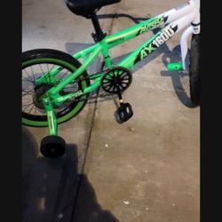 Boys 16" Bike With Training Dont Miss Out 35 Bucks Its 129 Dollar Bike