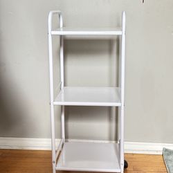 Brightroom White 3-Tier Rolling Storage Cart
