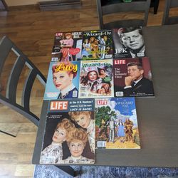 Collector Lucy, Wizard Of Oz And JFK Magazines