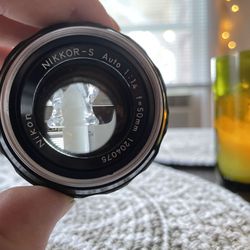 Nikkor - S  50mm F1.4 Nikon F Mount To Sony E Mount Adapter 