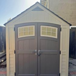 Suncast 8x12 vinyl Shed Price $1200 Delivery And Set Up Included TODAY 