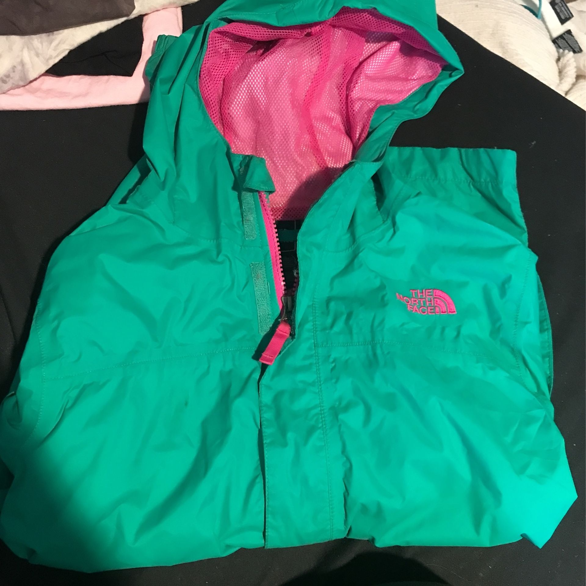 Green North Face