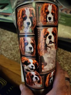 King Charles Cavalier 20 Oz tumbler