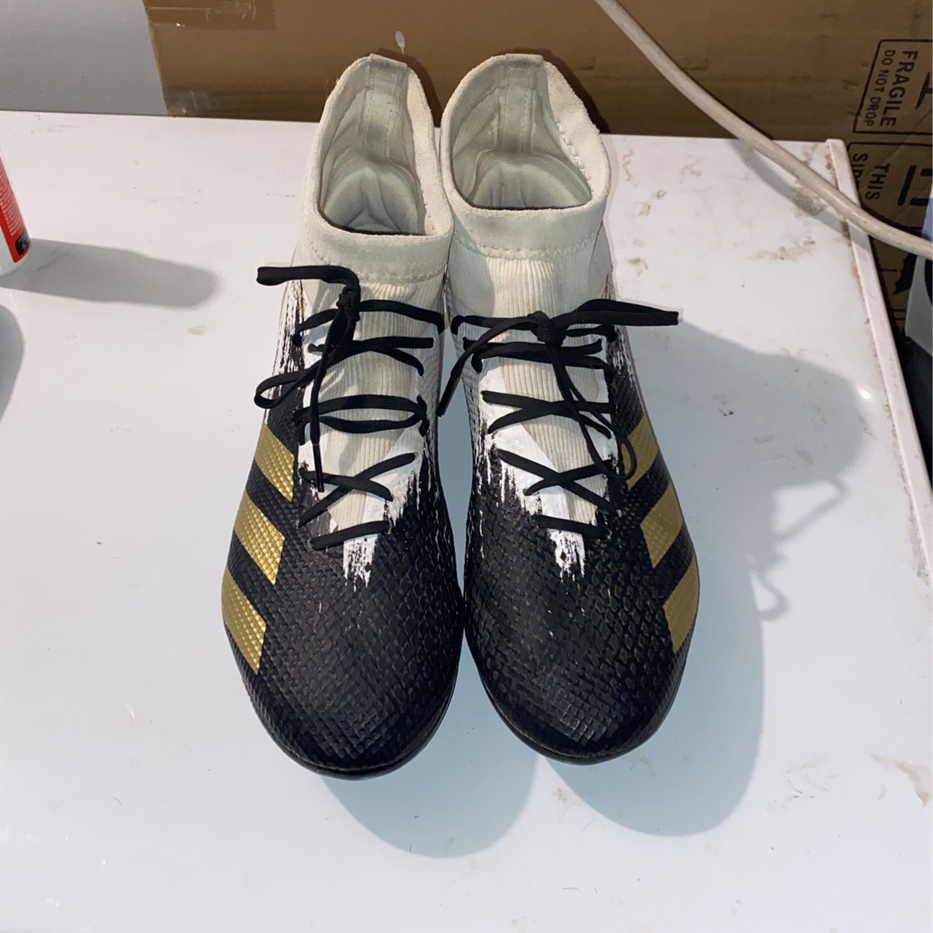 Adidas Predator 20.3 FG White/Gold/Black Size 11.5,All Products : American Fashion Style Bags On Sale