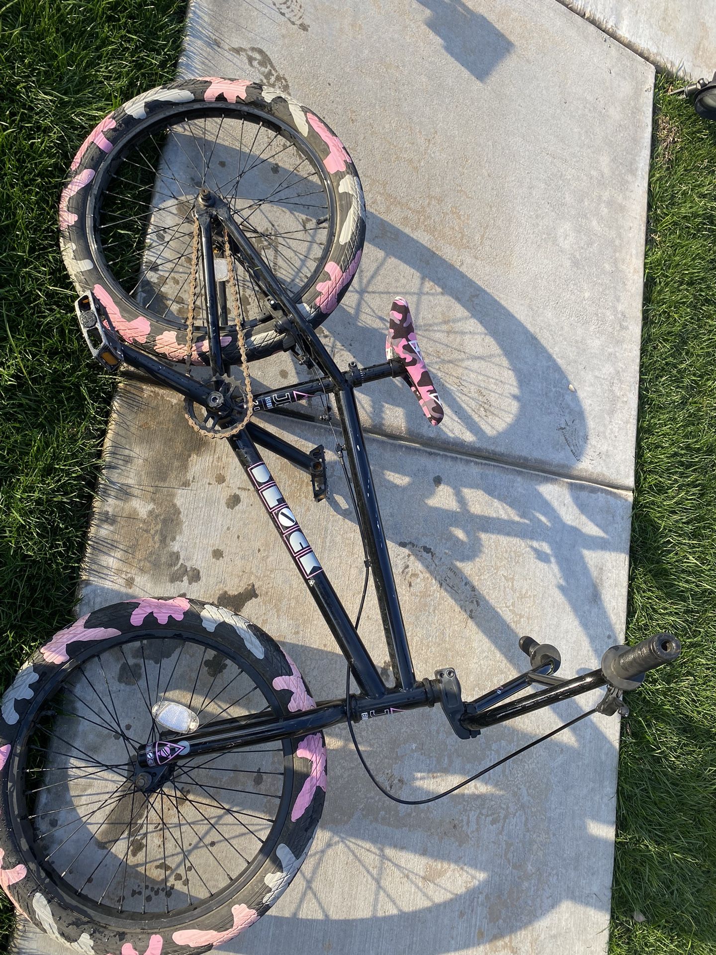 Bmx Bike Jet Bike Pink Camo