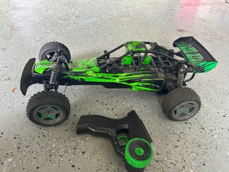 Green and Black Remote Control Race Car