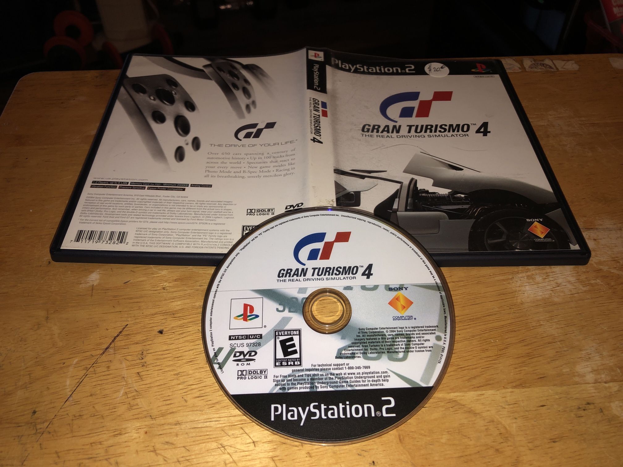 PS2 Game GT Gran Turismo 4 The Real Driving Simulator