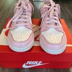 Nike Dunk Low Pink Foam Red White (GS)