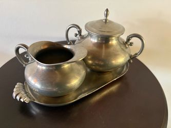 Pewter Tea Set