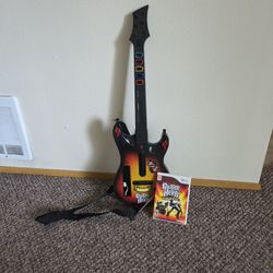Wii Guitar Hero + Wii Guitar Hero World Tour Game