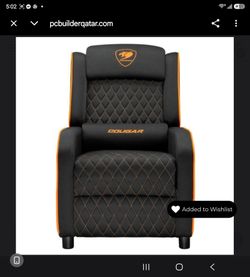 This is a Cougar Ranger gaming sofa/chair.