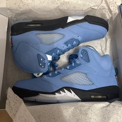 Air Jordan Retro 5 SE UNC with Jersey