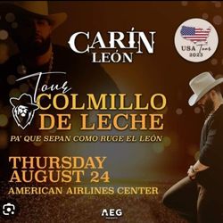 CARIN LEON AMERICAN AIRLINES 8/24 
